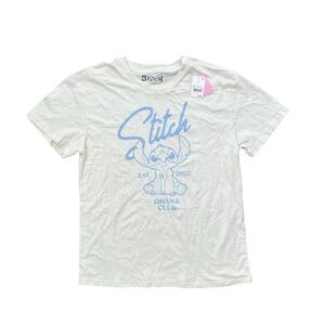 Disney Stitch Cream T-shirt, XS